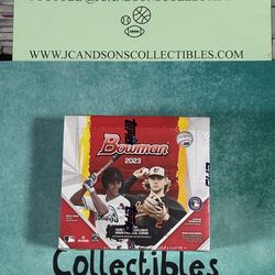 2023 Topps Bowman MLB Baseball Retail Box - Factory Sealed