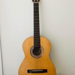 1980s VINTAGE EMMANUEL MORA GARRO ACOUSTIC GUITAR - NEEDS TLC