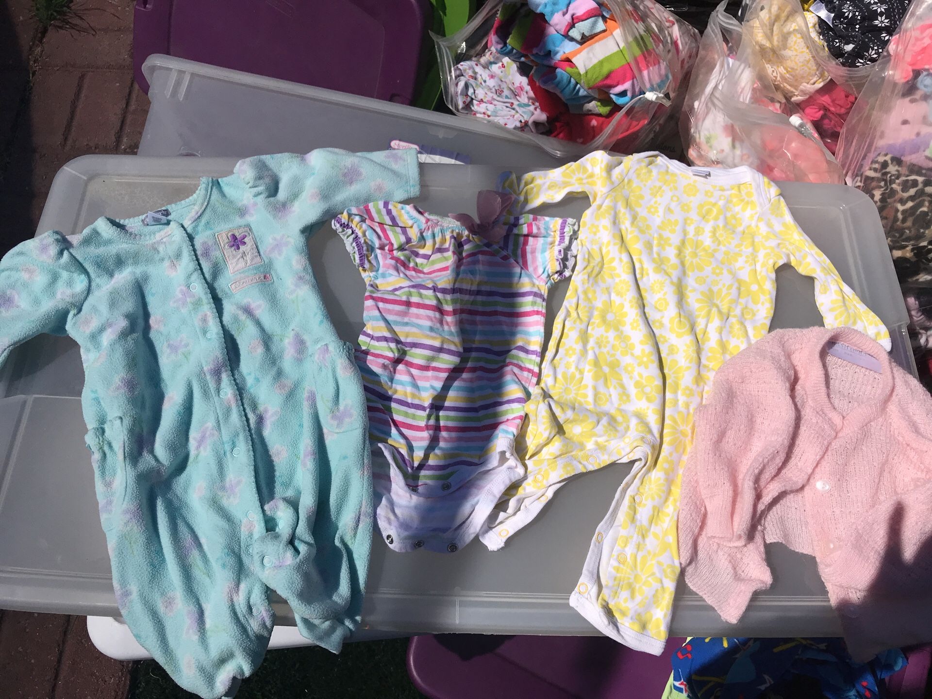 3-6 months baby girls clothes