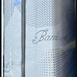 New 12” Thick BAMBOO memory Foam Mattress And Box Spring, Full Size And Queen Size