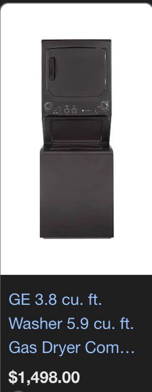 GE WASHER/DRYER COMBO