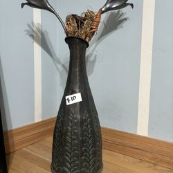 Metal Vase Decor