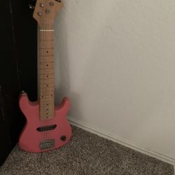 pink guitar small