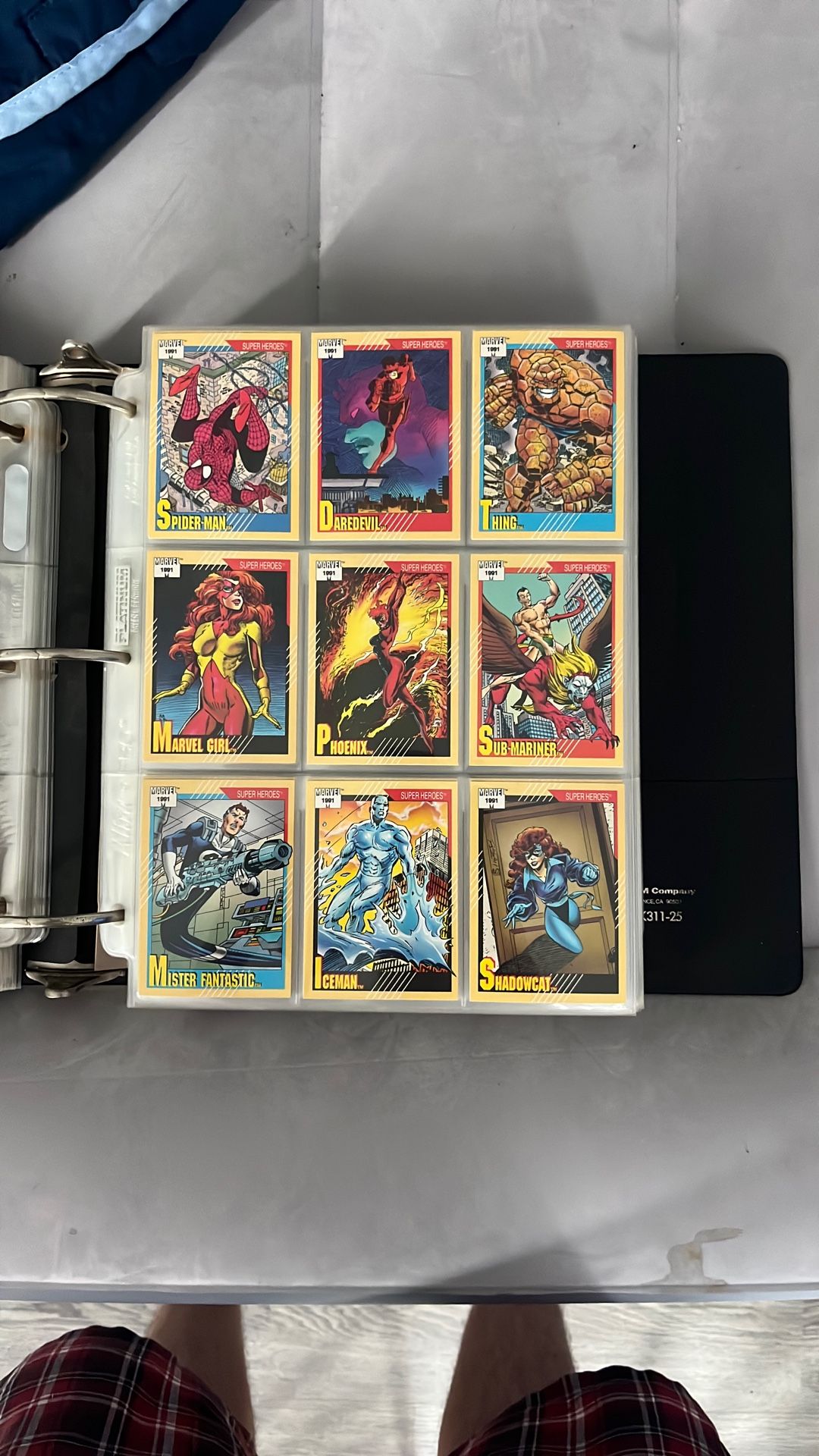 1991 Marvel Impel Full Set Cards