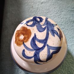Vintage California Pantry Ceramic Ginger Jar / Cannister