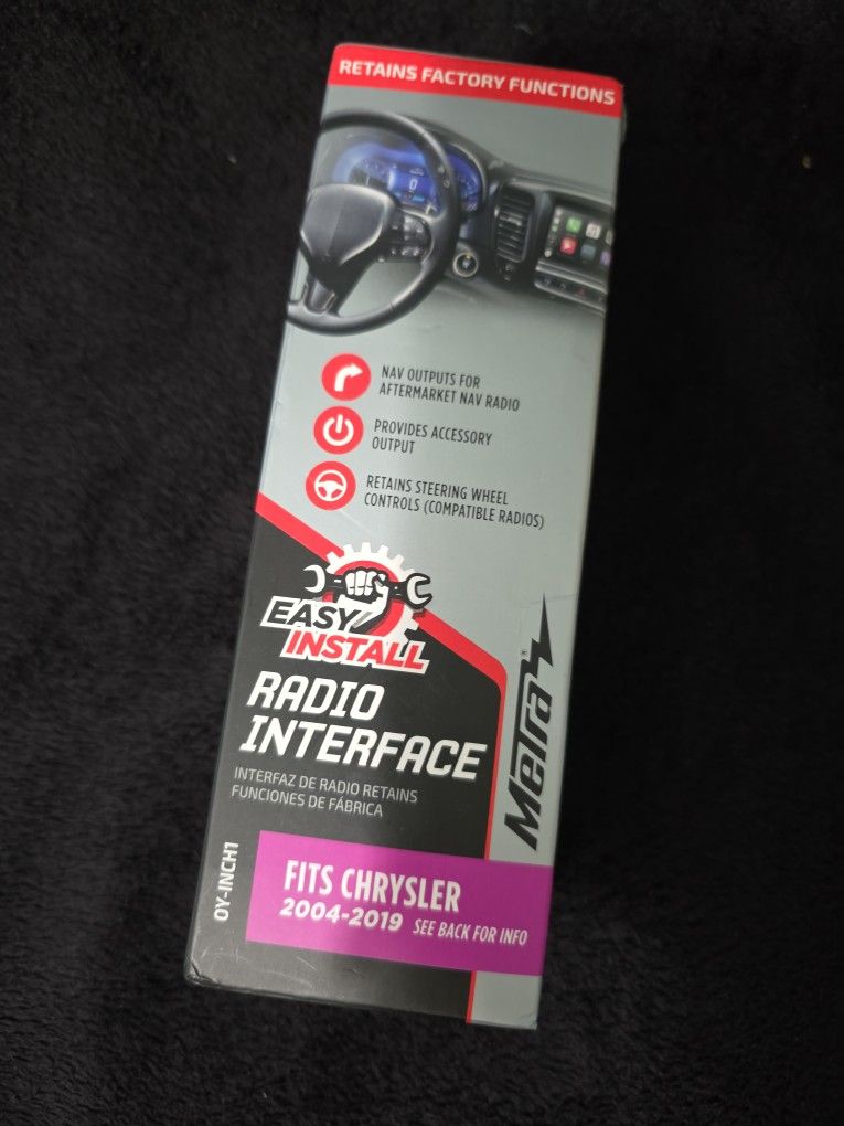 aftermarket stereo wire harness..fits Chrysler 04-2019