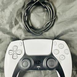 PlayStation DualSense® Wireless Controller - White ( Used Very New )