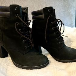 New Suede Timberland High Ankle Boots Size 7