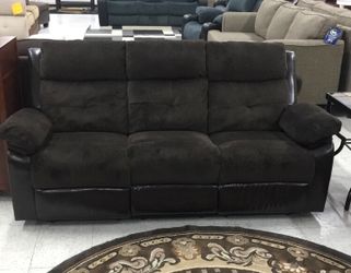 3-piece set sofa love chair reclining