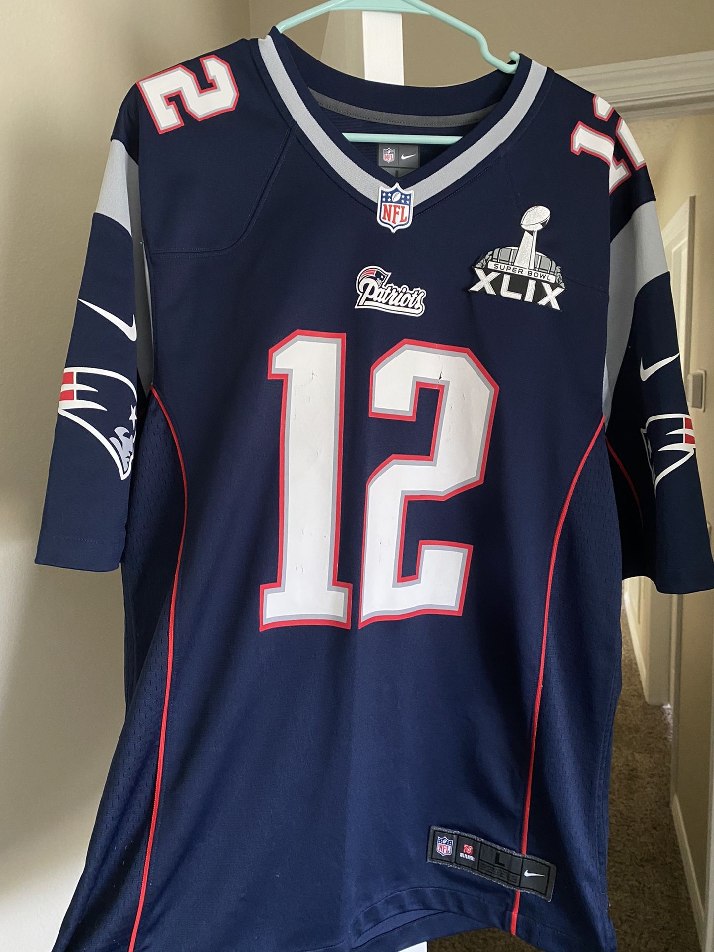 Tom Brady Nike New England Patriots Jersey (M)