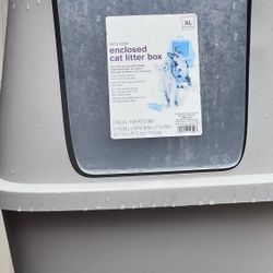 Litter Box And Cat Carrier Combo