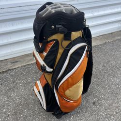 Bag Boy 14-Way Divide Golf Cart Bag! All zippers work great.