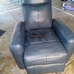 Leather Recliner Electric