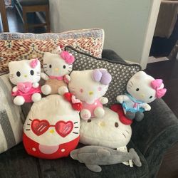 Hello Kitty Plushies