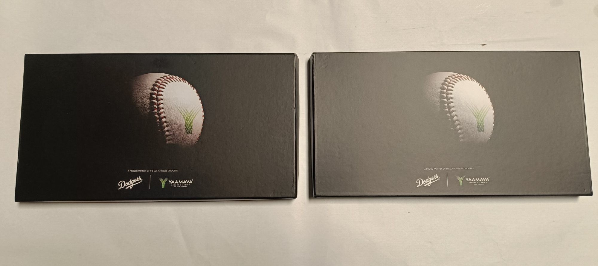 La Dodgers License Plate Frame with Yaamava Resort & Casino Logo-Set Of 2-Brand New