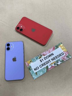 Apple IPhone 12 Mini 5G Unlocked - Only $1 Today Pay The Rest Later! 