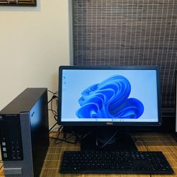 Desktop Package w/ Monitor, 12GB Ram, Intel i5, Win 11 Pro, MS Office 2024