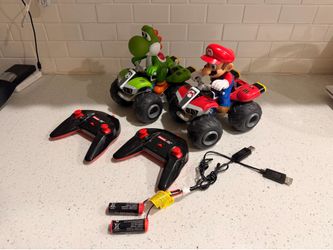 Mario and Yoshi Carrera RC