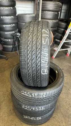 215/45R18 Bridgestone Turanza Semi Used
