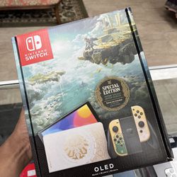 Nintendo Switch Zelda Edition OLED 64gb Brand New Sealed Pack