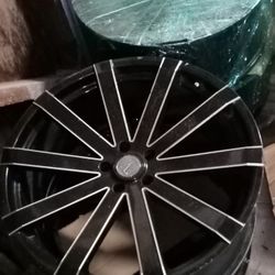  Velocity Rims 22" 