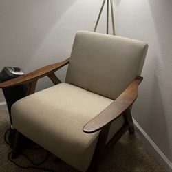 Tan Arm chair 