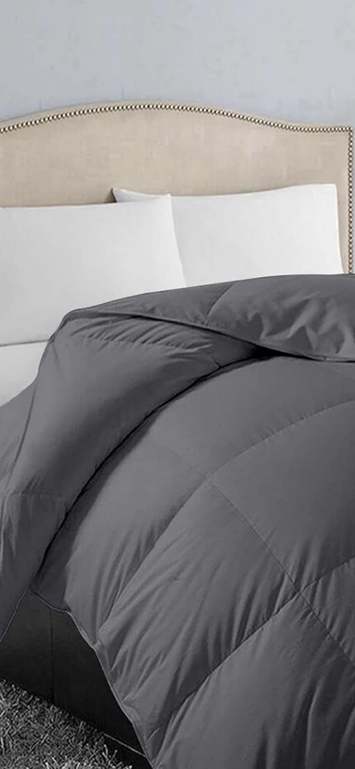 New Twin XL Grey Comforter