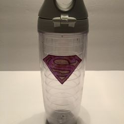 Pink Superwoman Tervis Water Bottle 24oz 