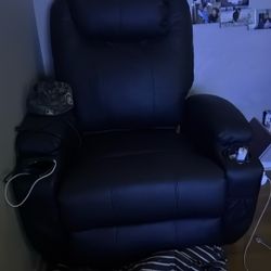 Massage reclining chair