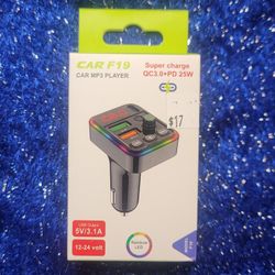 Brand new Bluetooth FM Transmitter , Car Aux Bluetooth and USB Bluetooth compatible with any car stereo Bz4