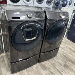 Samsung Washer And Dryer Set Electric With Warranty 