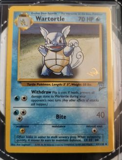 WoTC ' W' Stamp Wartortle