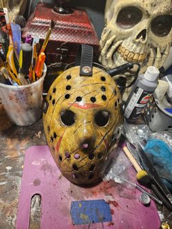 FvJ Slashed Jason Halloween Mask!!