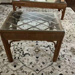 Rattan Coffee & End Table