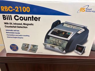 Bill Counter w/counterfeit detection