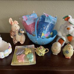 Cute Easter Decorations Decor Bundle 10 Pieces