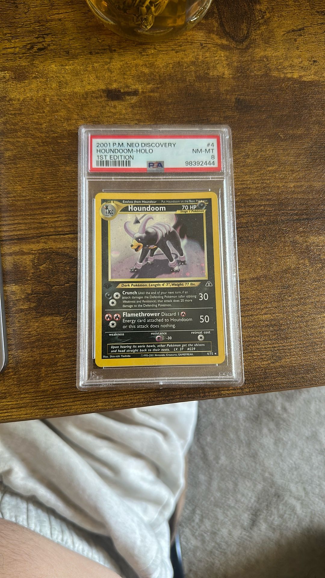 2001 P.M. NEO-DISCOVERY HOUNDOOM-HALO