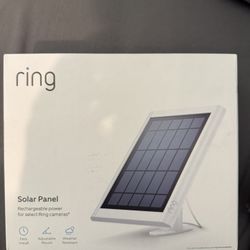 Solar Panel For Ring NEW IN BOX SEALED