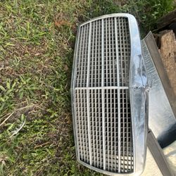 Antique Mercedes Grill