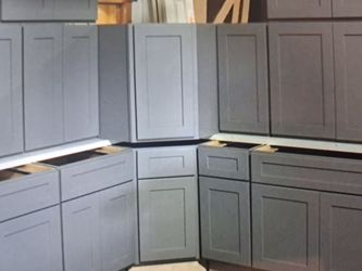 Gray Kitchen Cabinets