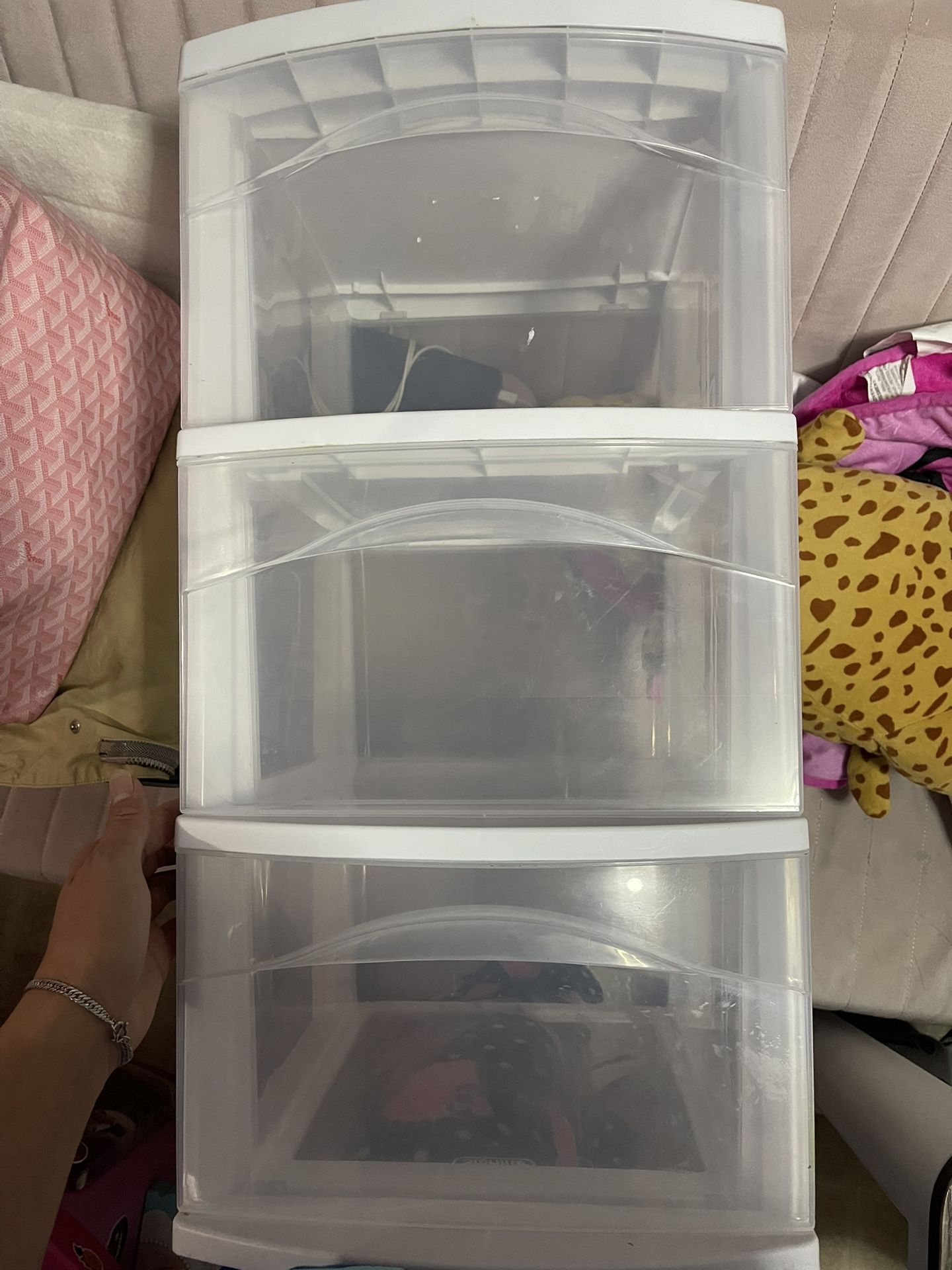 3 TIER STORAGE DRAWERS 