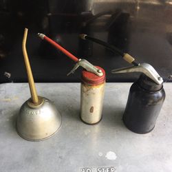 Vintage Oil Cans - Lot Of 3