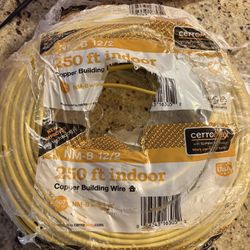 12/3 Yellow Solid CerroMax SLiPWire CU NM-B W/G Wire