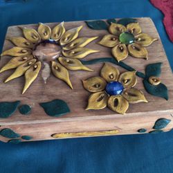 Handmade Folk Art Box