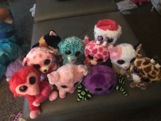 TY stuffy’s animals