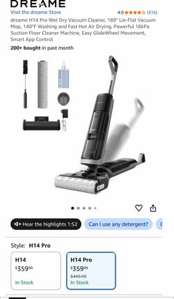 Dreame H14 Pro Wet Dry Vacuum Cleaner