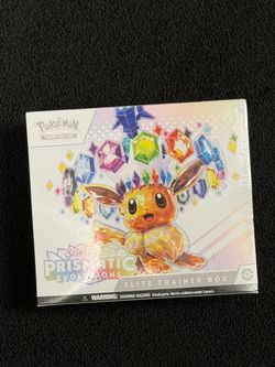 Sealed Pokémon Scarlet & Violet Prismatic Evolutions