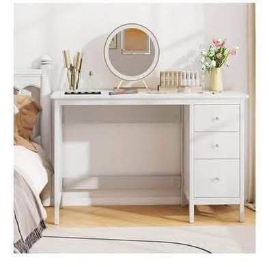 New White Desk with Drawers (see box pic)