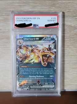 Obsidian Flames Charizard ex #125 2023 Pokémon TCG PSA 10 Gem Mint