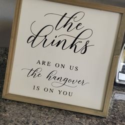 PARTY SIGN $15